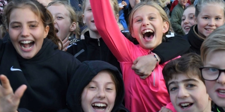 Glade børn på Virupskolen